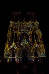 kathedraal verlicht