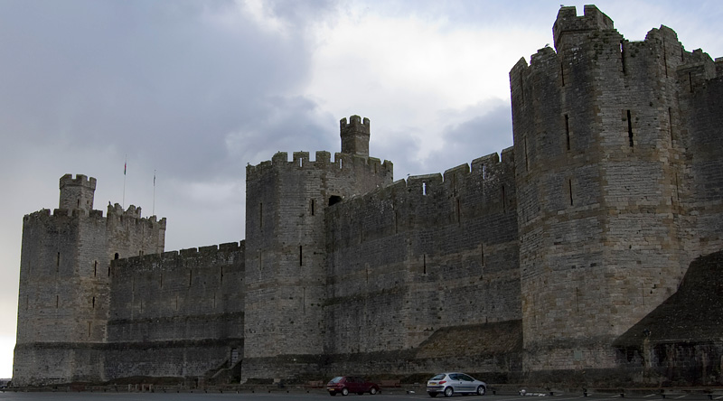 caernarfon-kasteel-01.jpg - Caernarfon Castle, gebouwd in de 13e eeuw