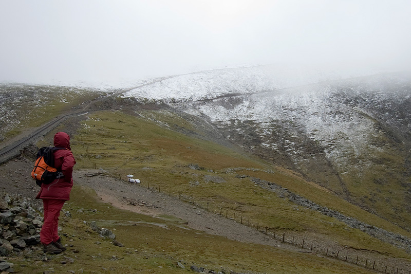 snowdon-01.jpg - De sneeuw die je ziet, is net gevallen!